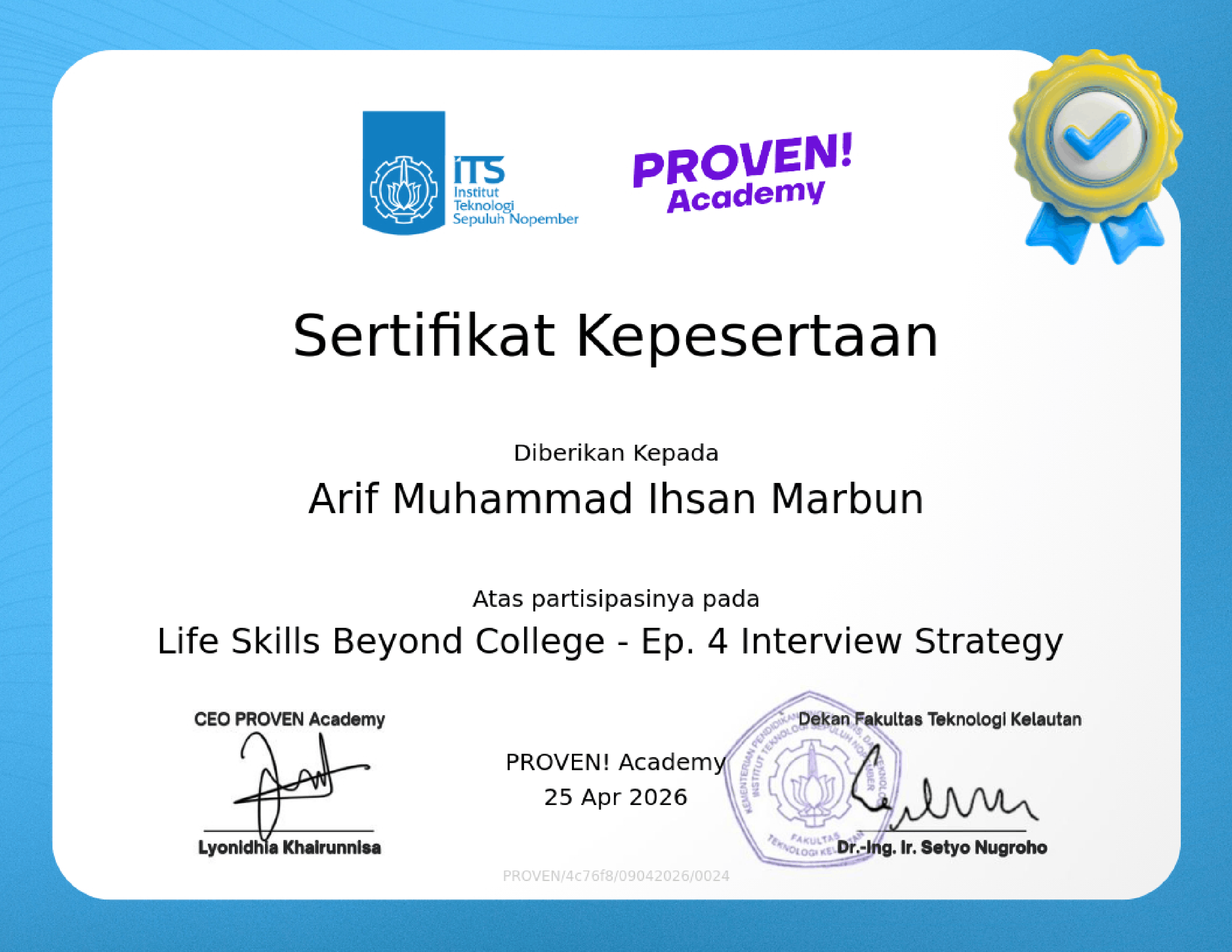 Proven Academy Webinar & Training - Module 4