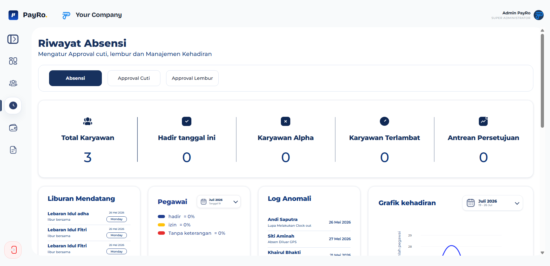 Payro (web) - Aplikasi HRIS & Payroll screenshot 7