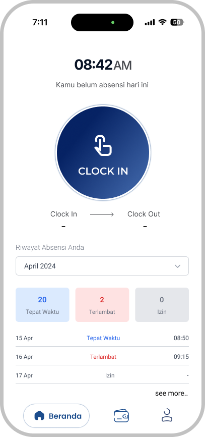 Payro (mobile) - Aplikasi HRIS & Payroll screenshot 4