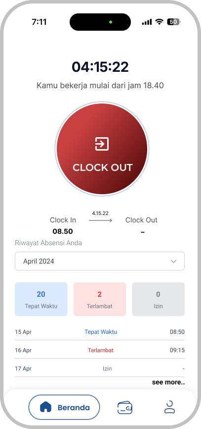 Payro (mobile) - Aplikasi HRIS & Payroll screenshot 5