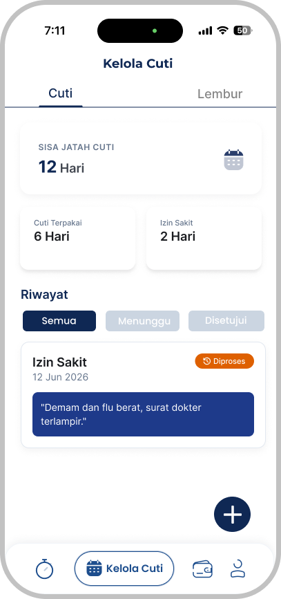 Payro (mobile) - Aplikasi HRIS & Payroll screenshot 6