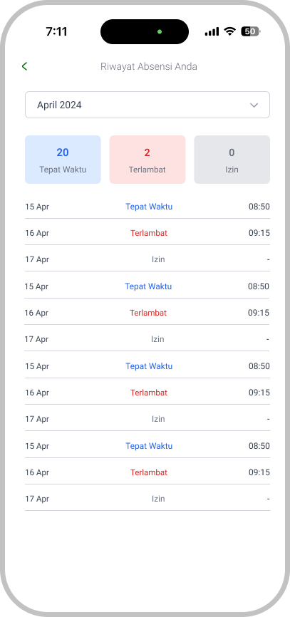 Payro (mobile) - Aplikasi HRIS & Payroll screenshot 9