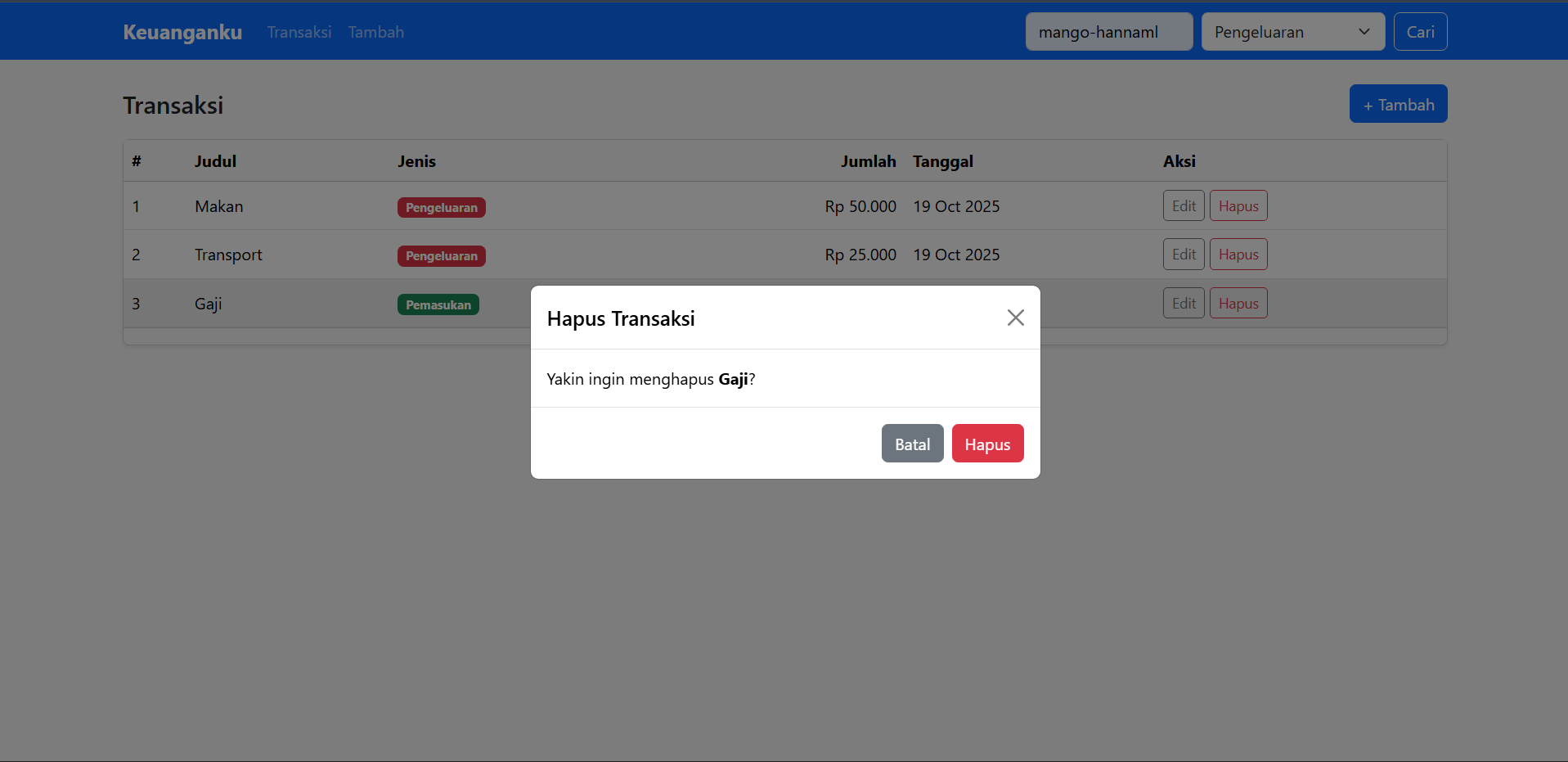 Pencatatan Keuangan screenshot 5