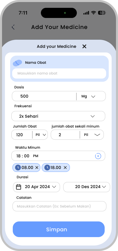 tbChecker - Aplikasi Reminder TBC screenshot 5